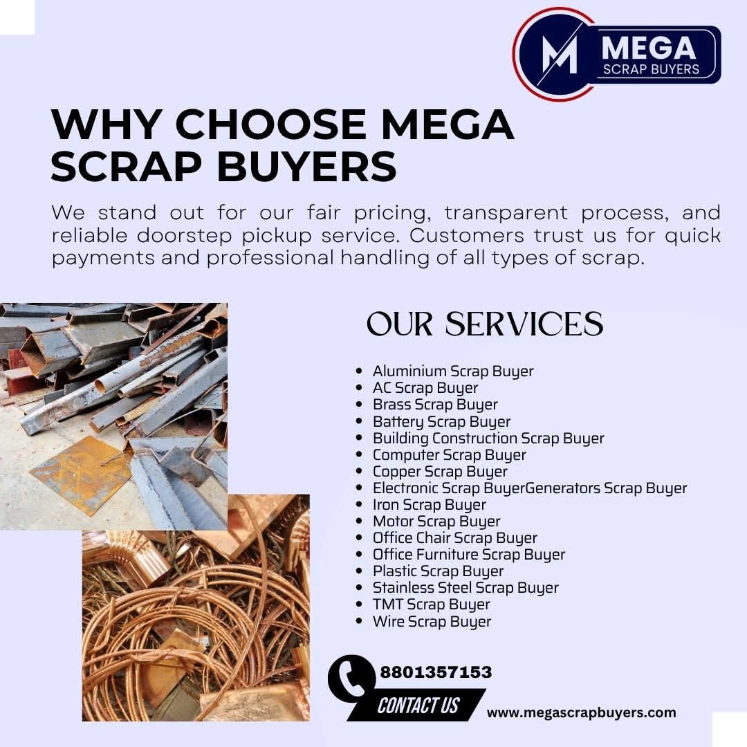 Scrap Metal Buyers for Warehouses and Factories Hyderabad