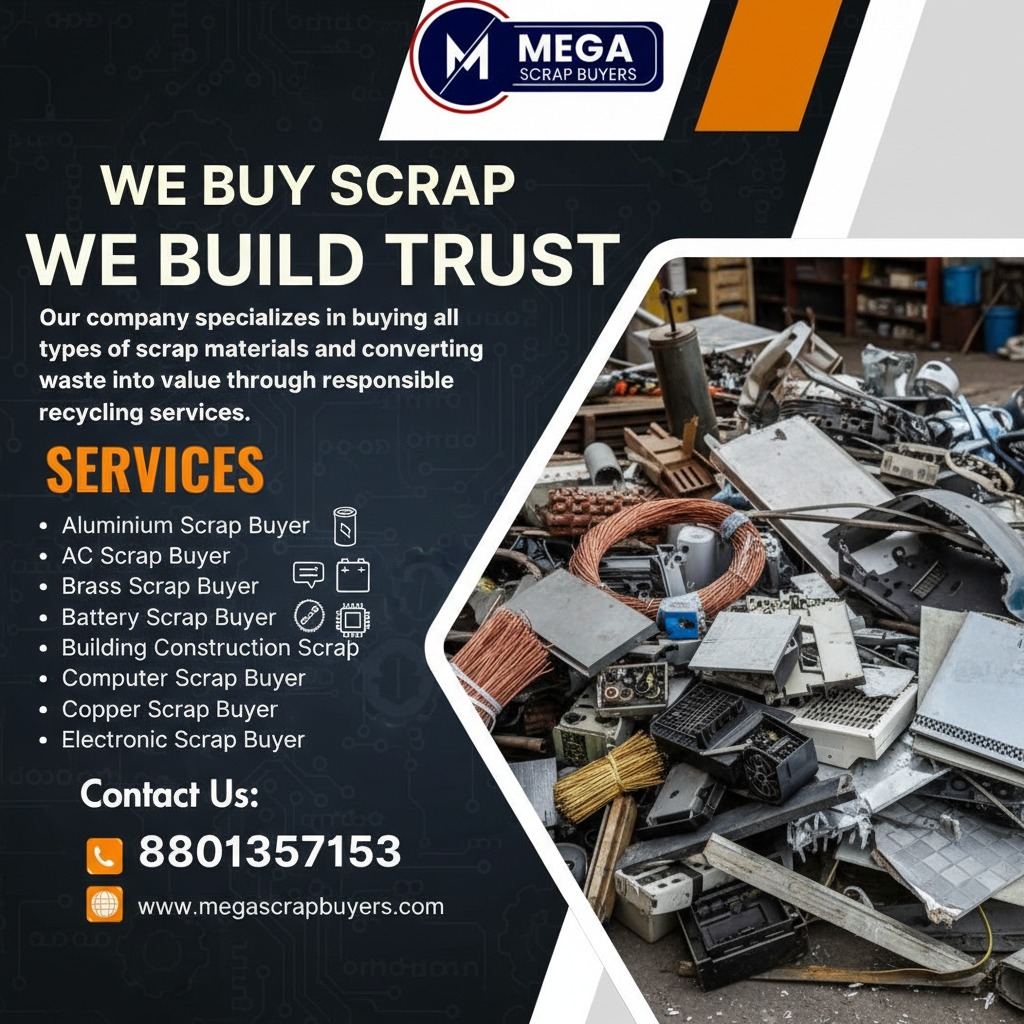 Trusted Scrap Dealers in Musheerabad for Bulk Scrap | Scrap Dealar megascrapbuyers.