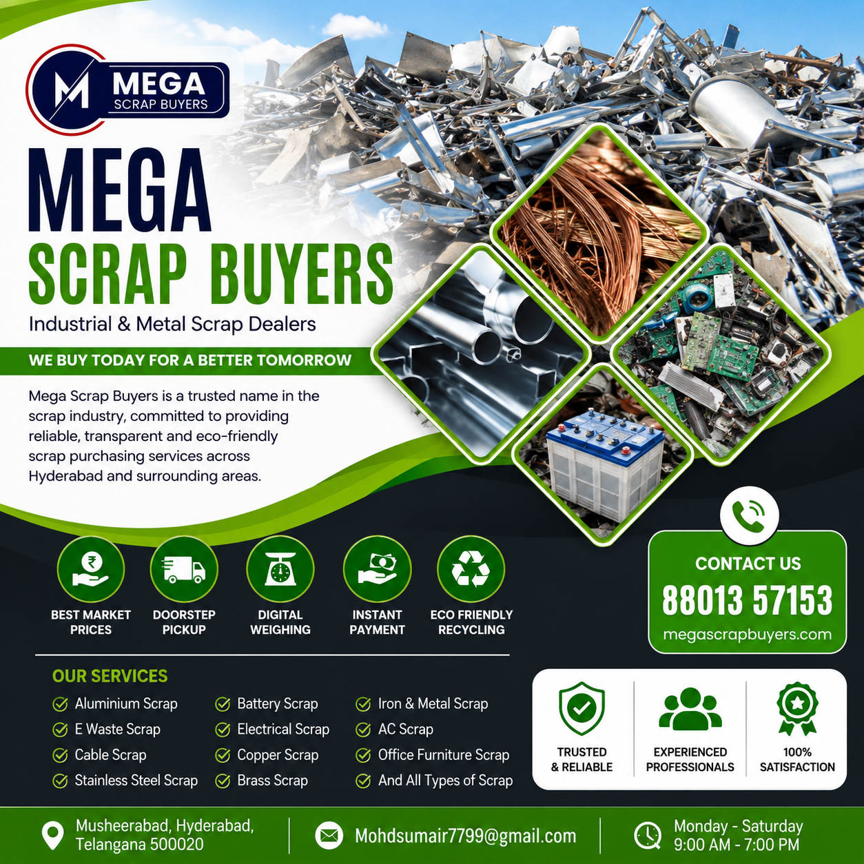 Best Scrap Buyers in Madhapur | Mega Scrap Buyers